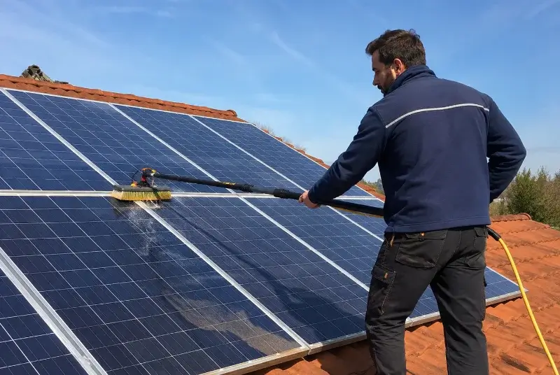 Nettoyage et entretien de panneaux solaires à Caluire-et-Cuire