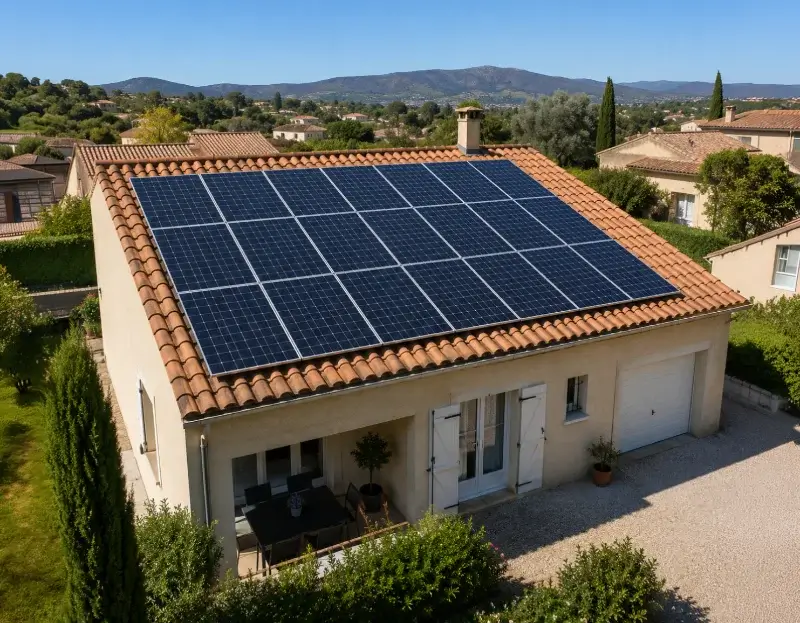 Prime à l'autoconsommation panneaux solaires Caluire-et-Cuire — aide financière de l'État